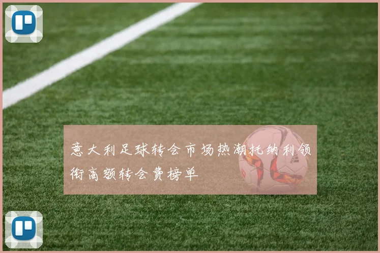 意大利足球转会市场热潮托纳利领衔高额转会费榜单